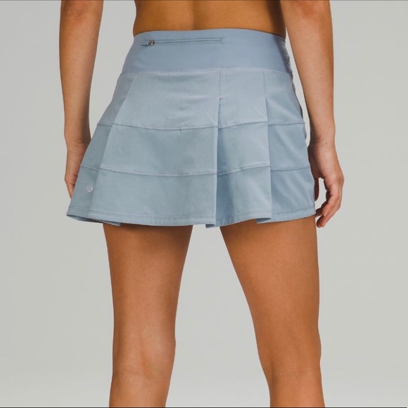 Lululemon Chambray Pace Rival Mid Rise Skirt - Picture 4 of 9